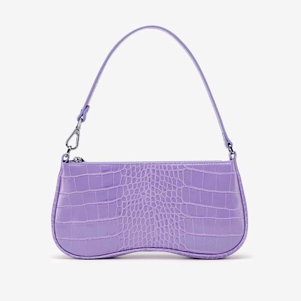 JW Pei purple baguette bag
